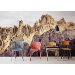 Vlies Fototapete Peaks Color 400x250 cm ^ Komar Outlet