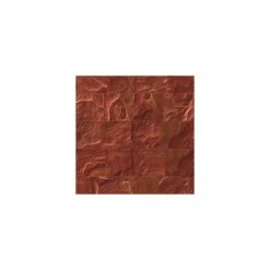 Vlies Fototapete Red Slate Tiles 400x280 cm ^ Komar