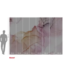Vlies Fototapete Shiny Fluid 400x280 cm ^ Komar
