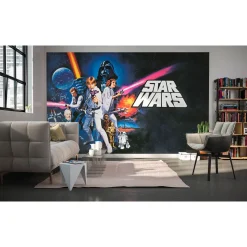 Vlies Fototapete Star Wars Poster Classic 1 400x250 cm ^ Komar Best