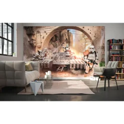 Vlies Fototapete Star Wars Tanktrooper 400x250 cm ^ Komar Best