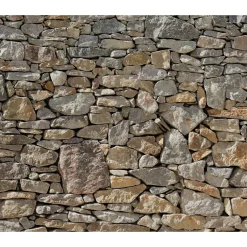 Vlies Fototapete Stone Wall 300x250 cm ^ Komar Clearance
