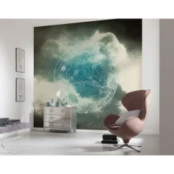 Vlies Fototapete Surreal Planet 300x280 cm ^ Komar