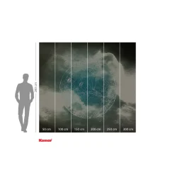 Vlies Fototapete Surreal Planet 300x280 cm ^ Komar