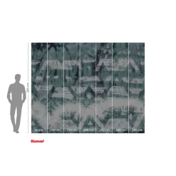 Vlies Fototapete Tribal Dye 350x280 cm ^ Komar Discount