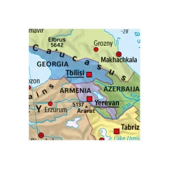 Vlies Fototapete World Map 368x248 cm ^ Komar Clearance