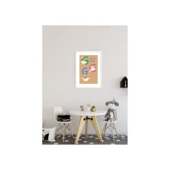 Wandbild ABC Animal G 50x70 cm ^ Komar New