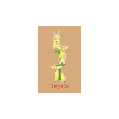 Wandbild ABC Animal I 50x70 cm ^ Komar Sale