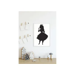 Wandbild Alice Silhouette 50x70 cm ^ Komar Best