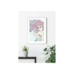 Wandbild Ariel Aquarell 50x70 cm ^ Komar New