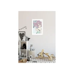 Wandbild Ariel Aquarell 50x70 cm ^ Komar New
