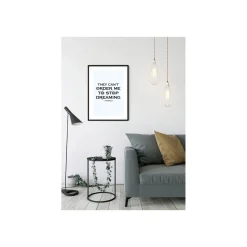 Wandbild Cinderella Quote 50x70 cm ^ Komar New