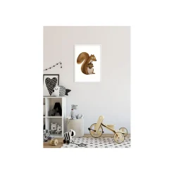 Wandbild Cute Animal Squirrel 50x70 cm ^ Komar Online