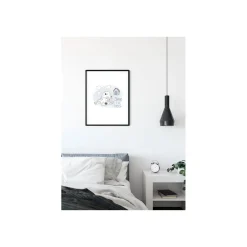 Wandbild 101 Dalmatiner Bedtime 50x70 cm ^ Komar Hot