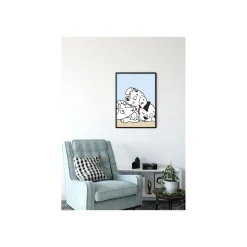 Wandbild 101 Dalmatiner Cuddle 50x70 cm ^ Komar Sale