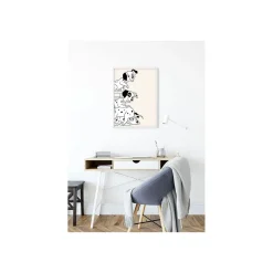 Wandbild 101 Dalmatiner Playing 40x50 cm ^ Komar Sale