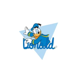 Wandbild Donald Duck Triangle 50x70 cm ^ Komar Best