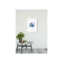 Wandbild Donald Duck Triangle 50x70 cm ^ Komar Best