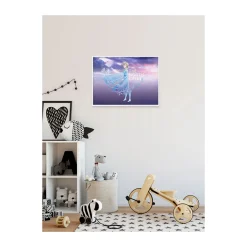Wandbild Frozen Elsa The North Calls 70x50 cm ^ Komar Discount