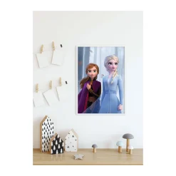 Wandbild Frozen Sisters in the Wood 40x50 cm ^ Komar