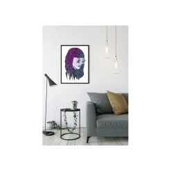 Wandbild Grid Violet 50x70 cm ^ Komar Hot