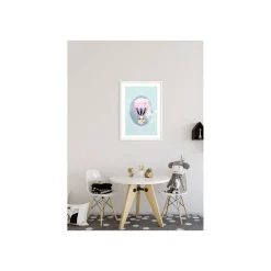 Wandbild Happy Balloon Green 50x70 cm ^ Komar Best