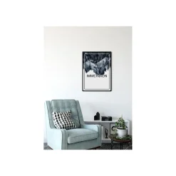 Wandbild Immersion Steel 50x70 cm ^ Komar New