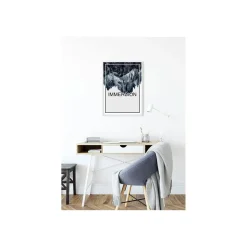 Wandbild Immersion Steel 50x70 cm ^ Komar New