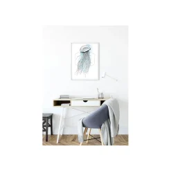 Wandbild Jellyfish Watercolor 50x70 cm ^ Komar New