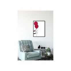 Wandbild Mickey Mouse Balloon 50x70 cm ^ Komar