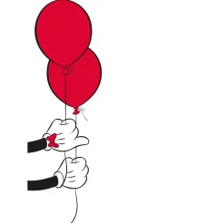 Wandbild Mickey Mouse Balloon 50x70 cm ^ Komar