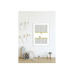 Wandbild Mickey Mouse Footlines 40x50 cm ^ Komar New