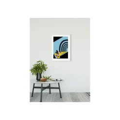 Wandbild Mickey Mouse Foot Tunnel 40x50 cm ^ Komar Hot