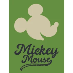 Wandbild Mickey Mouse Green Head 40x50 cm ^ Komar Discount