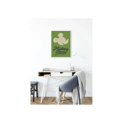 Wandbild Mickey Mouse Green Head 40x50 cm ^ Komar Discount