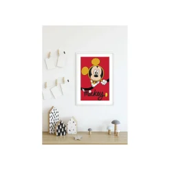 Wandbild Mickey Mouse Magnifying Glass 50x70 cm ^ Komar Clearance