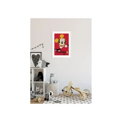 Wandbild Mickey Mouse Magnifying Glass 50x70 cm ^ Komar Clearance