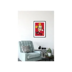 Wandbild Mickey Mouse Magnifying Glass 50x70 cm ^ Komar Clearance