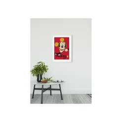 Wandbild Mickey Mouse Magnifying Glass 50x70 cm ^ Komar Clearance