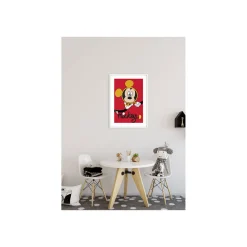 Wandbild Mickey Mouse Magnifying Glass 40x50 cm ^ Komar Clearance