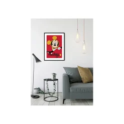 Wandbild Mickey Mouse Magnifying Glass 40x50 cm ^ Komar Clearance
