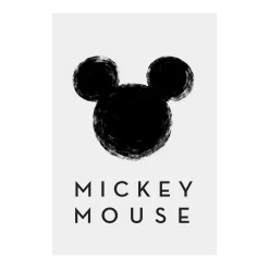 Wandbild Mickey Mouse Silhouette 50x70 cm ^ Komar