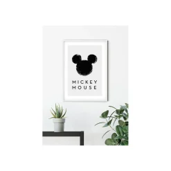 Wandbild Mickey Mouse Silhouette 50x70 cm ^ Komar
