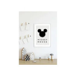 Wandbild Mickey Mouse Silhouette 50x70 cm ^ Komar