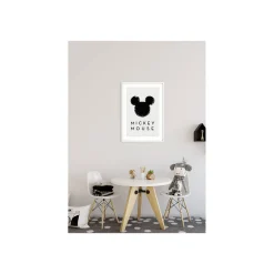 Wandbild Mickey Mouse Silhouette 50x70 cm ^ Komar