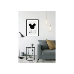 Wandbild Mickey Mouse Silhouette 40x50 cm ^ Komar