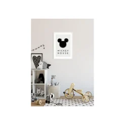 Wandbild Mickey Mouse Silhouette 40x50 cm ^ Komar