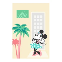 Wandbild Minnie Mouse Palms 50x70 cm ^ Komar Discount