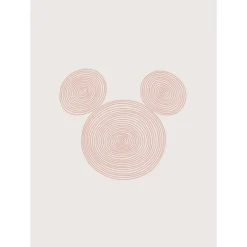 Wandbild Pink Curls 40x50 cm ^ Komar Best