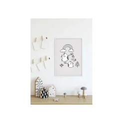 Wandbild Scribble Birdy 50x70 cm ^ Komar Online